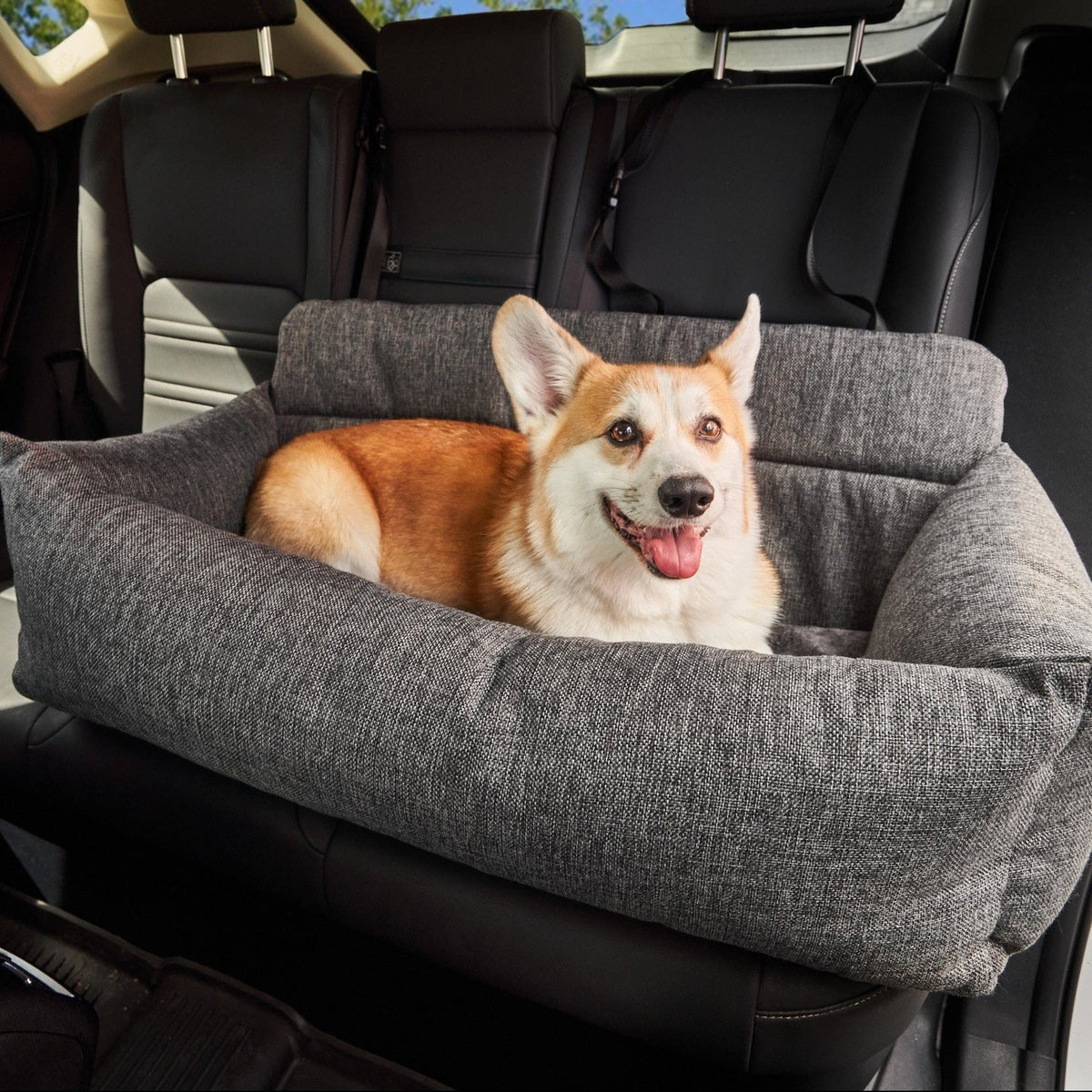 Memory Foam Dog Car Bed | PupProtector™ Series - American Bark Bliss