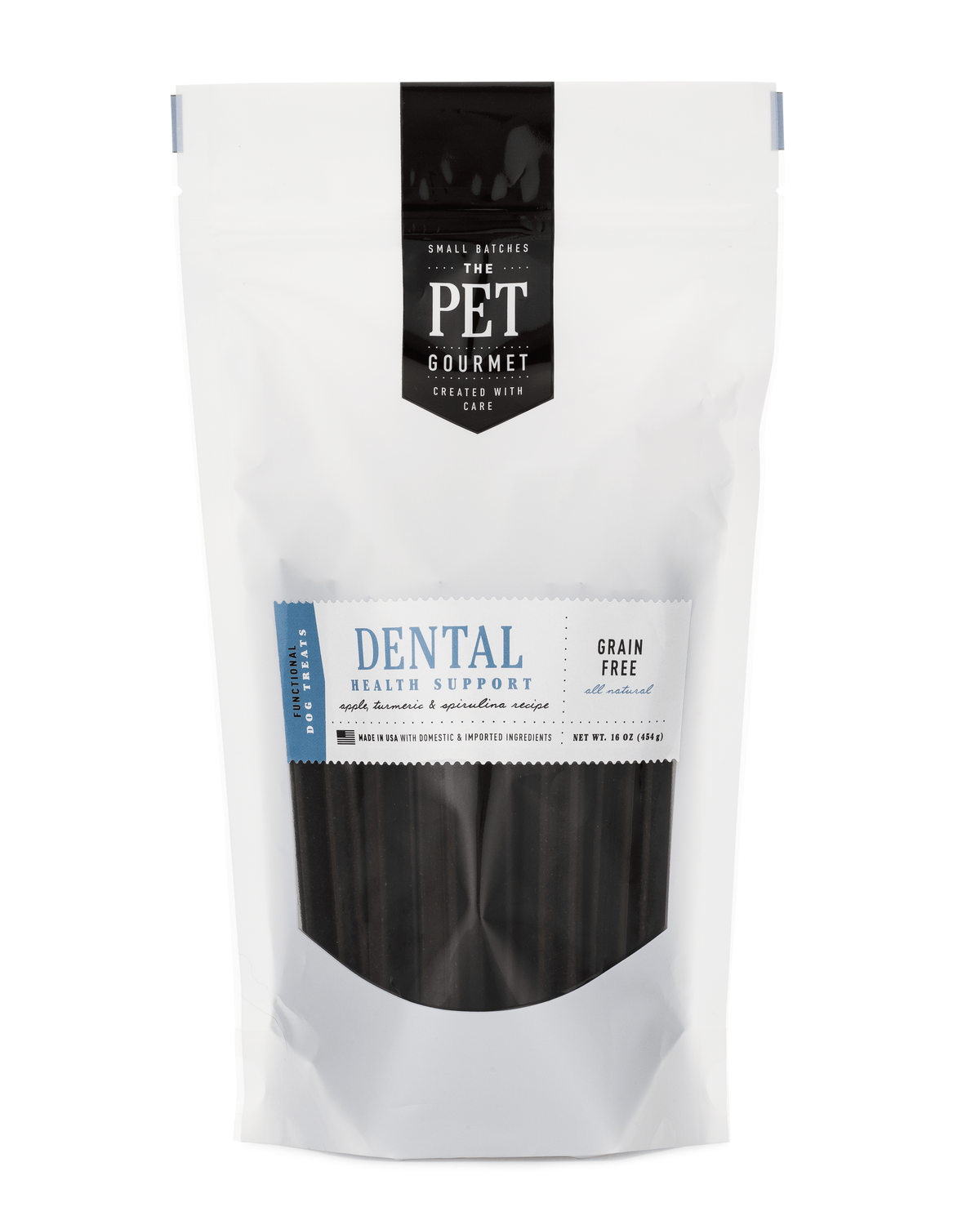 Grain Free Dental Support Chews for Dogs (16 oz) by The Pet Gourmet®