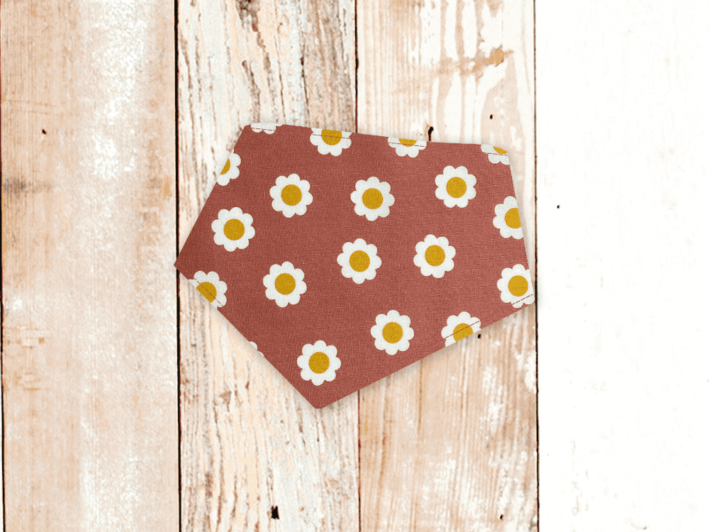 "Desert Daisies" Dog Bandana - American Bark Bliss