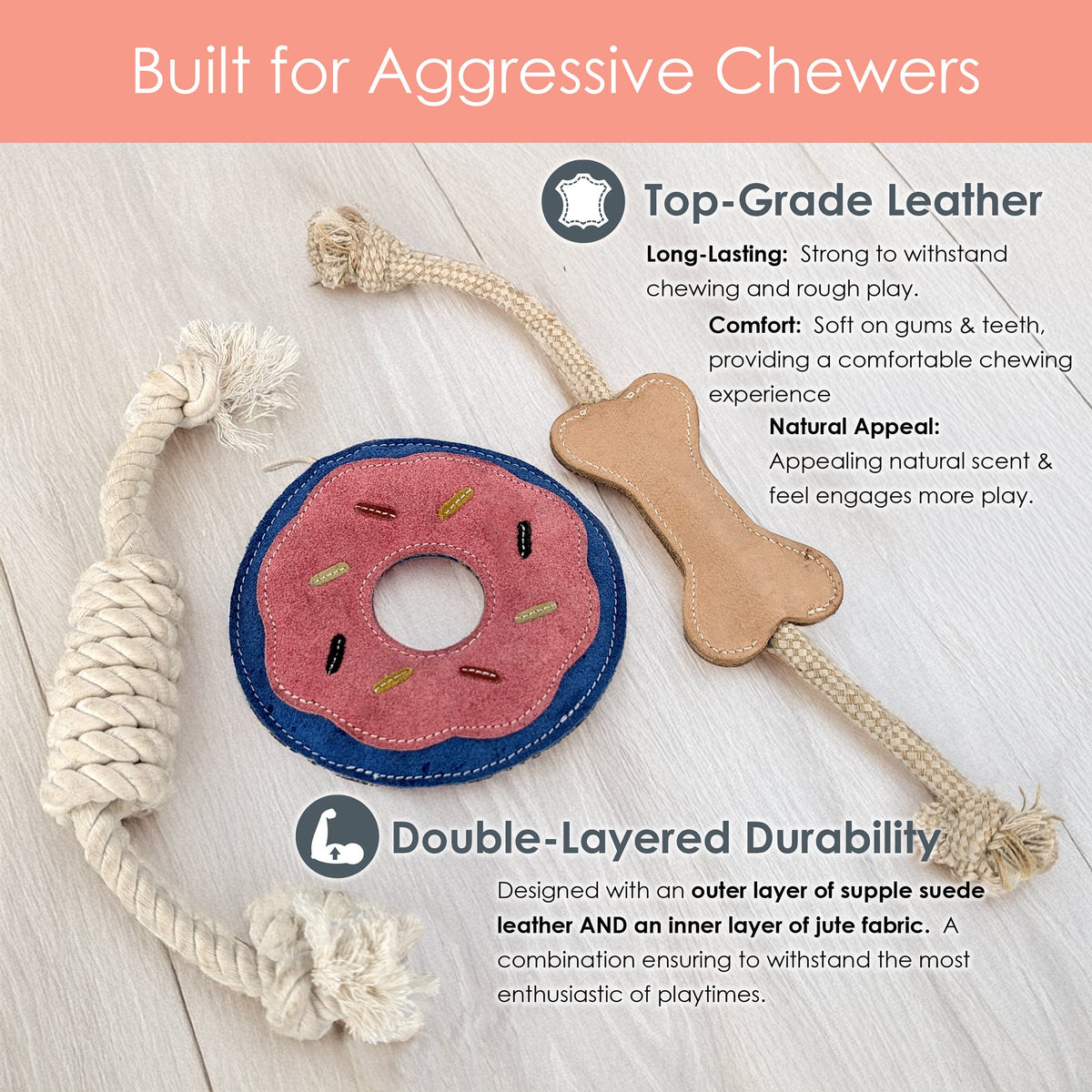Play & Dine Dog Feeding & Toy Gift Set - Stainless Steel | BREKX