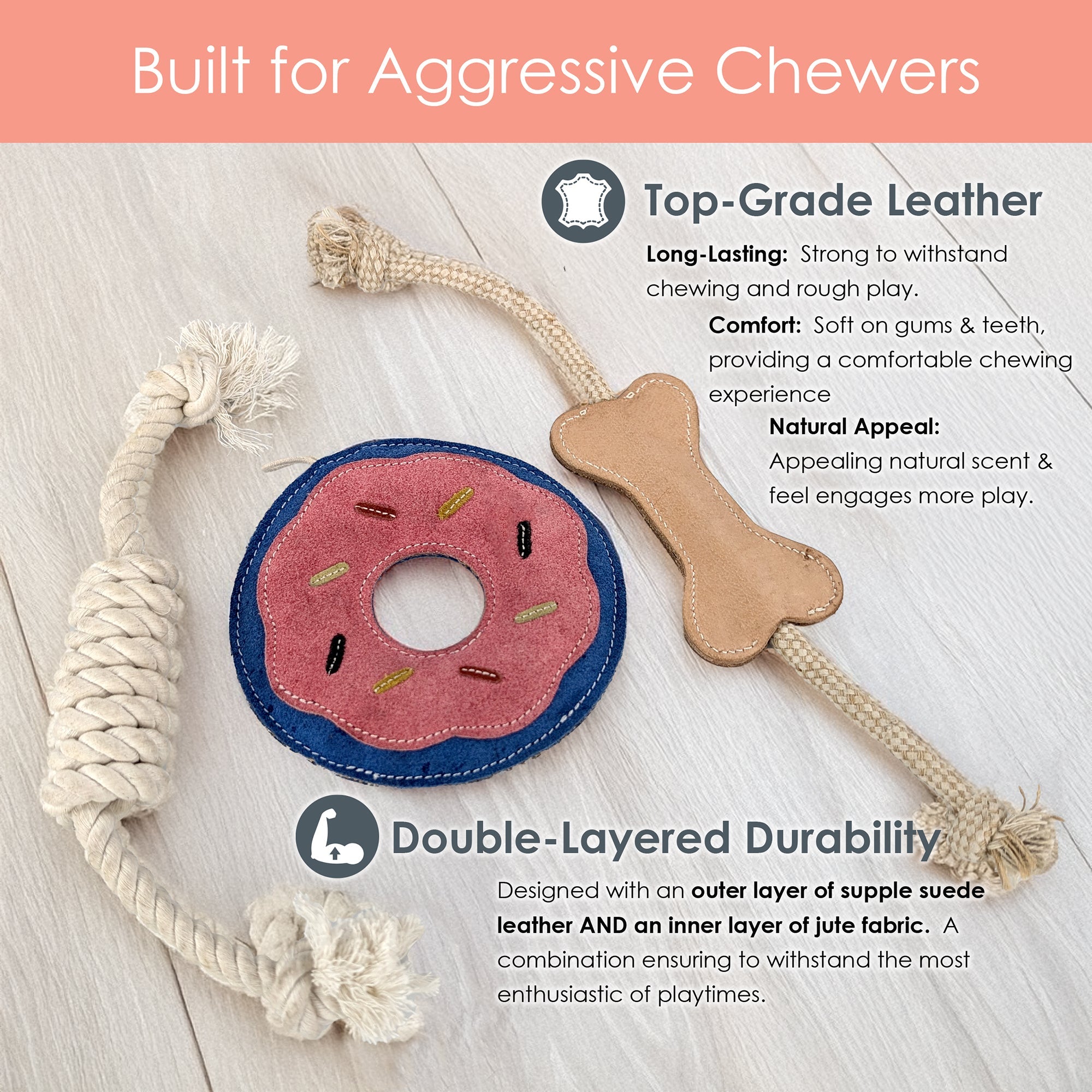 Ultimate Pet Parent Gift Set - Premium Air Tight Treat Canister + Dog Bowls with No Slip Mat + Set of 3 Dog Toys + Large Steel Dog Toy Bin | BREKX