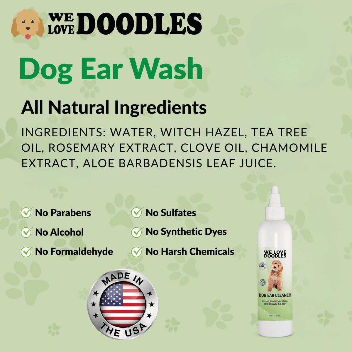 Dog Ear Wash