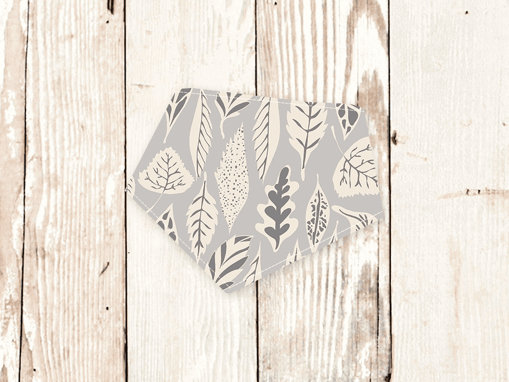 "Dusty Leaves" Dog Bandana - American Bark Bliss