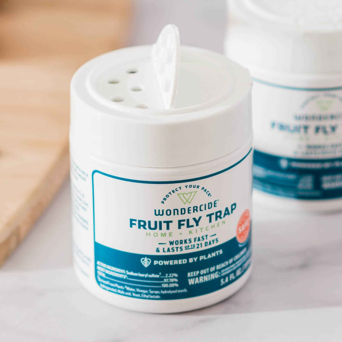 (2 Pack) Fruit Fly Trap for Home + Kitchen