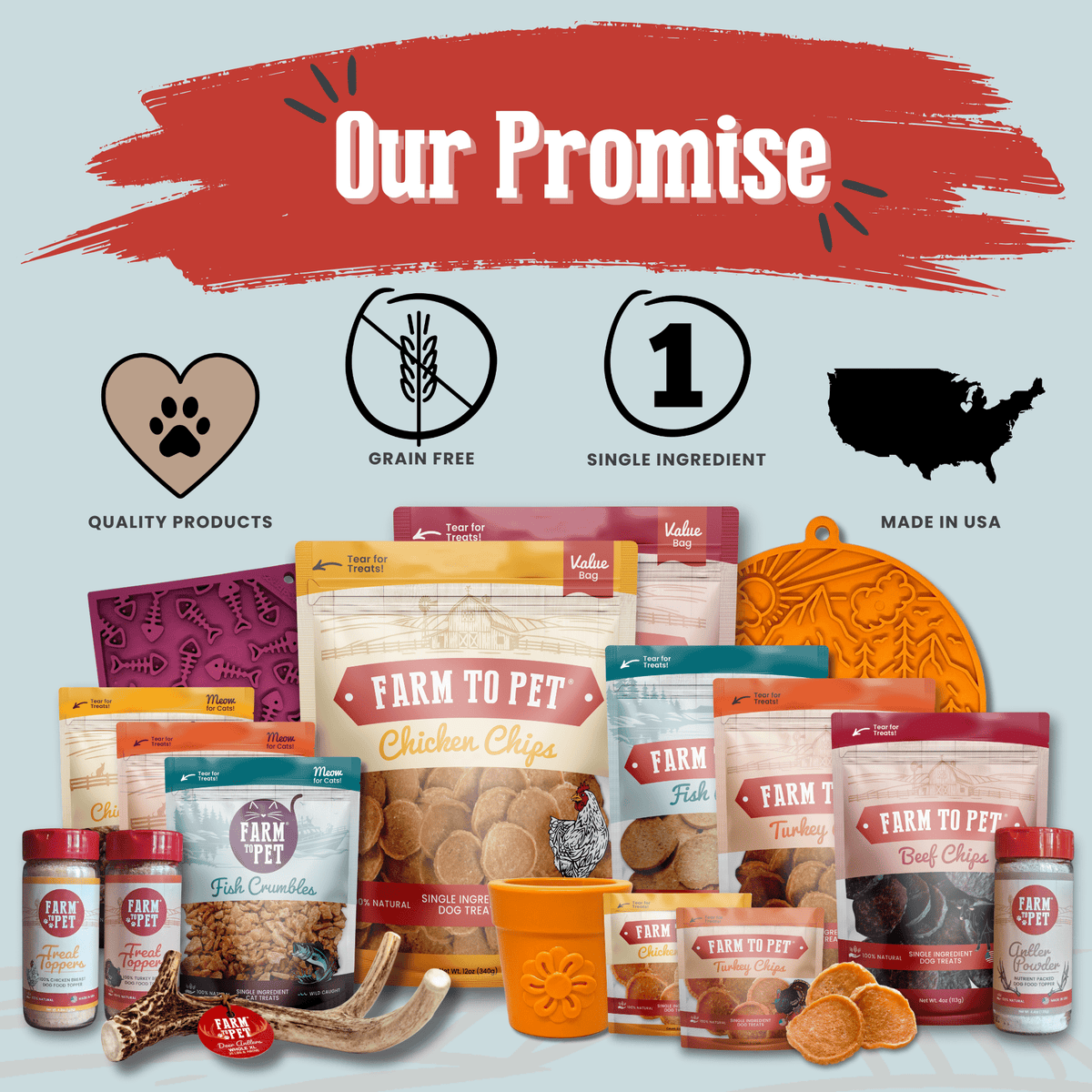 Puppy Packs 'n Snacks Dog Treat Starter Pack | Single-Ingredient Training Treats - American Bark Bliss