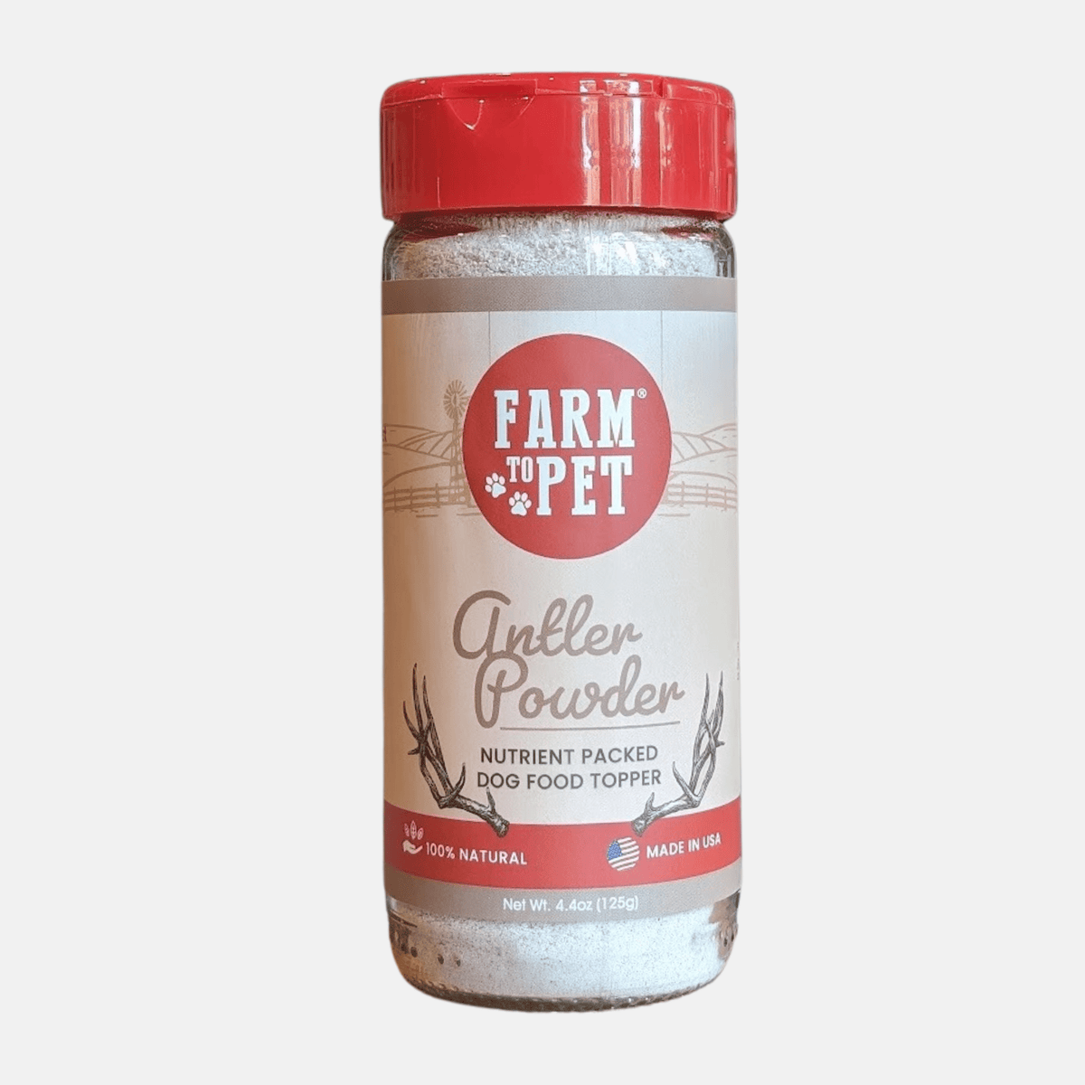 Treat Topper Antler Powder Dog Food Topper | Nutritional Supplement for Dogs and Cats - American Bark Bliss
