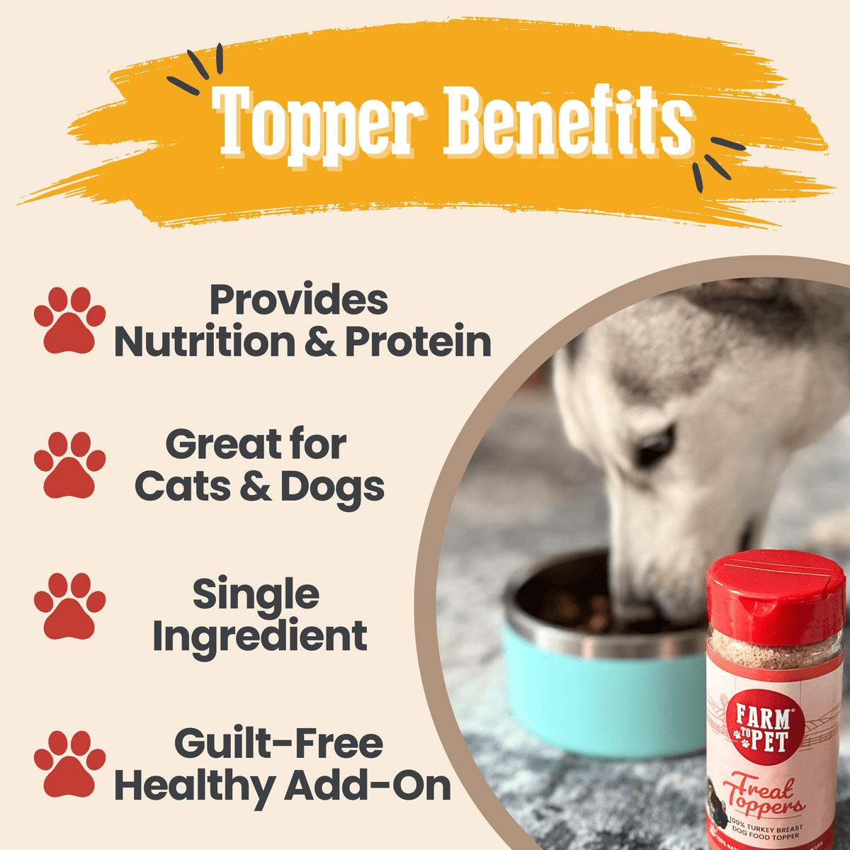Chicken & Turkey Dog Food Topper Bundle - American Bark Bliss