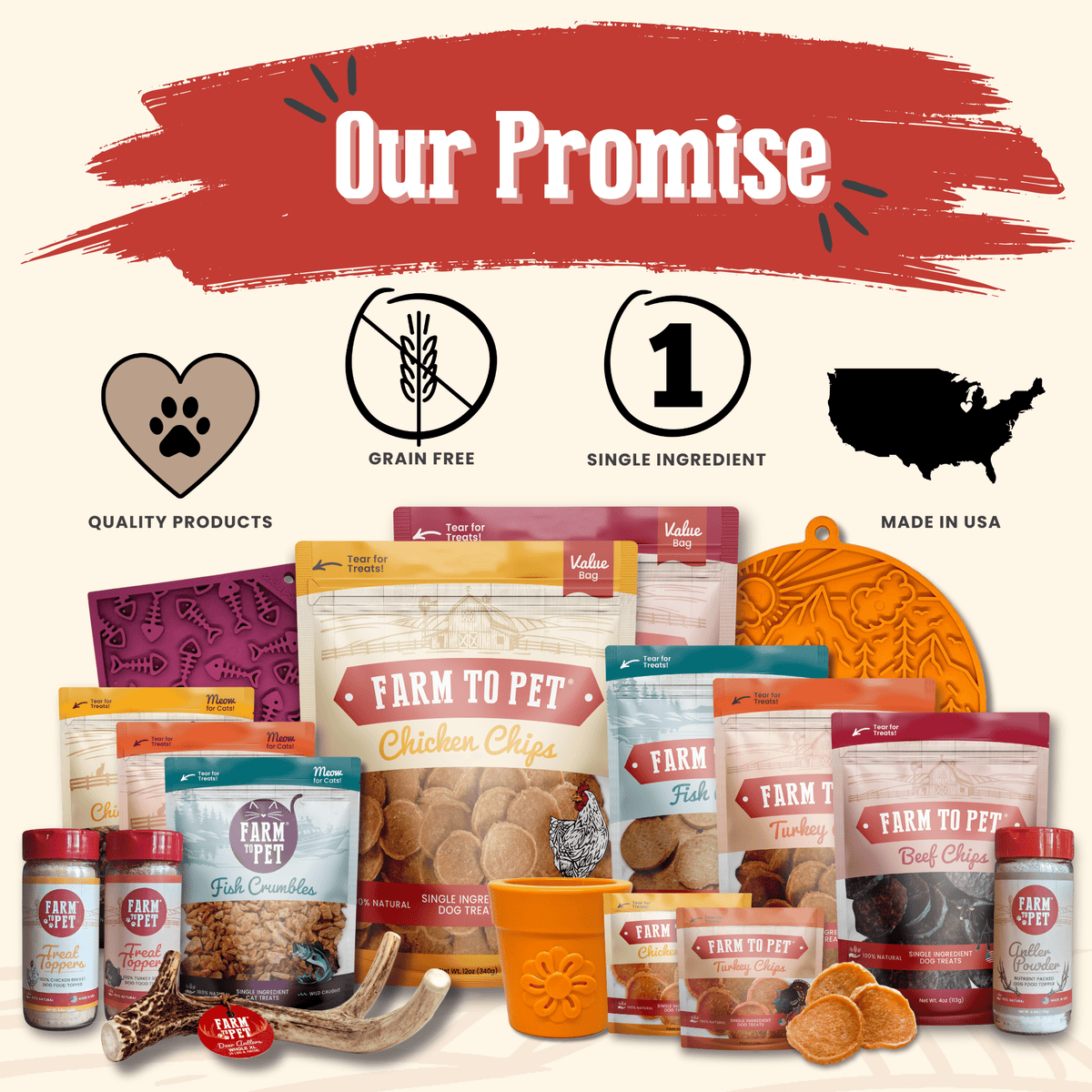 Puppy Packs 'n Snacks Dog Treat Starter Pack | Single-Ingredient Training Treats - American Bark Bliss