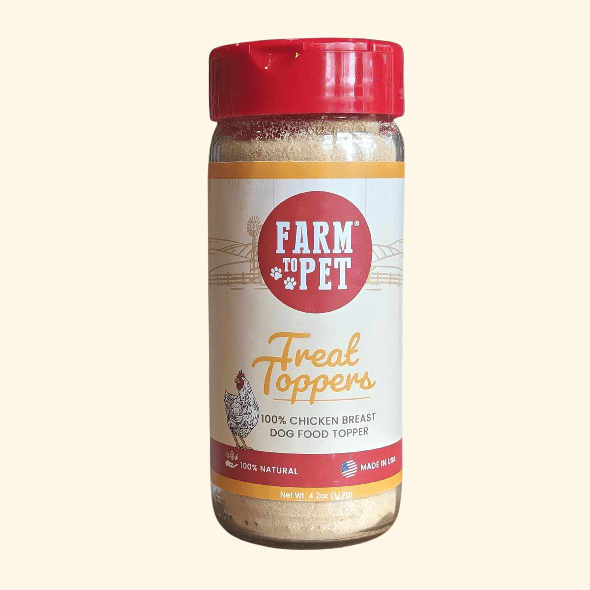 Treat Topper Chicken Dog Food Topper | Healthy Meal Supplement for Dogs - American Bark Bliss