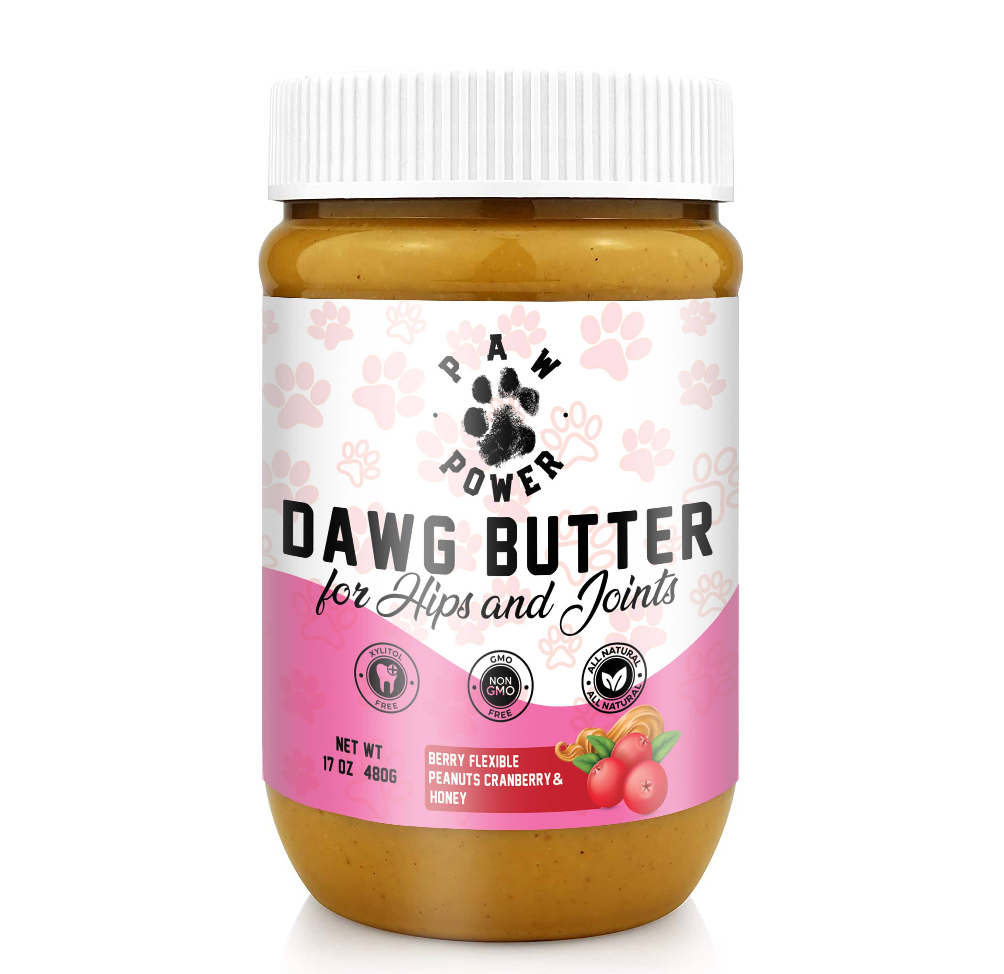 Dawg Butter Berry Flexible for Hips & Joints - American Bark Bliss