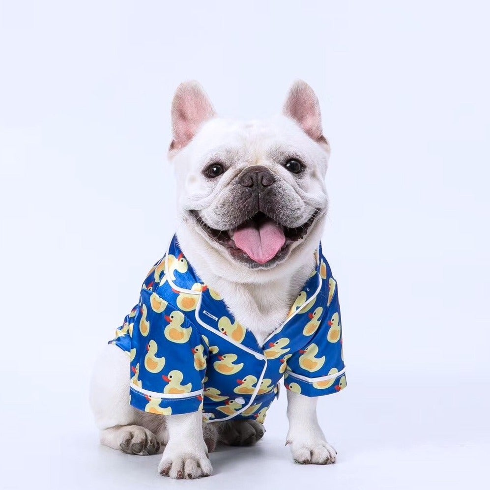 Pet Silk Duck Pajamas for Dogs and Cats - American Bark Bliss
