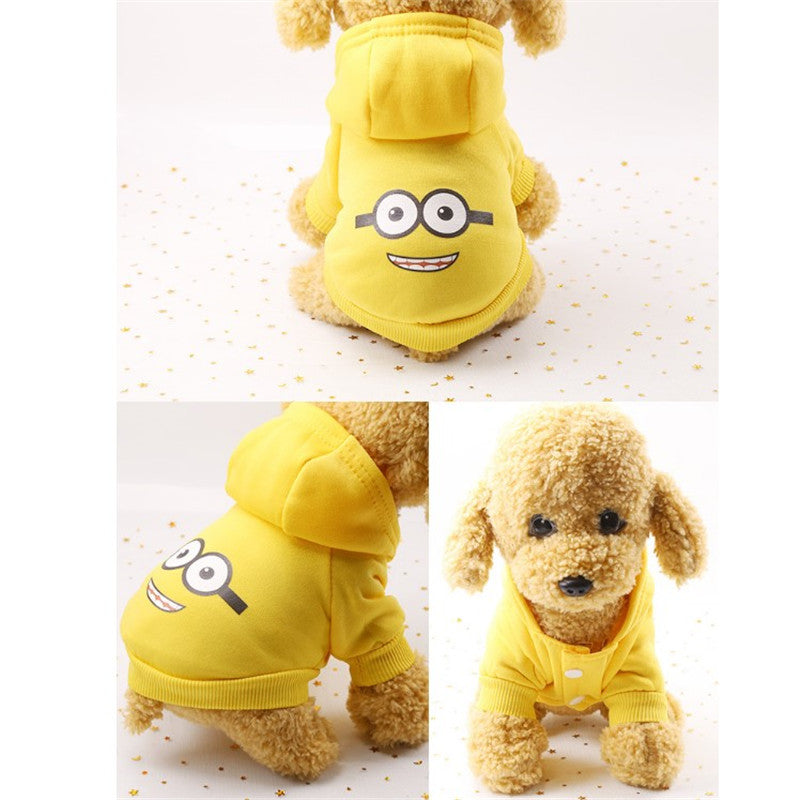 Cute Cartoon Dog Hoodie Sweaters - American Bark Bliss