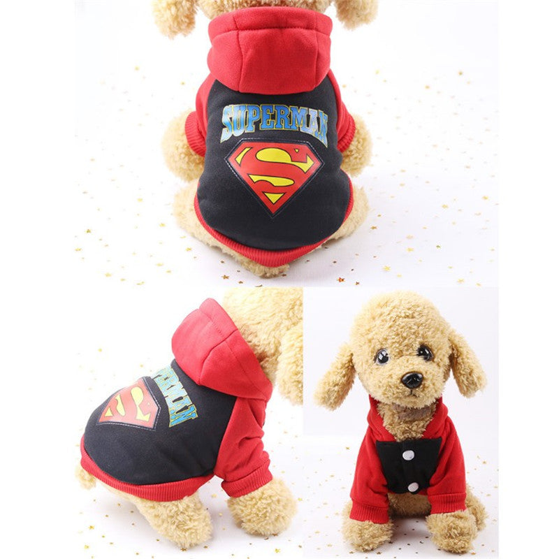 Cute Cartoon Dog Hoodie Sweaters - American Bark Bliss
