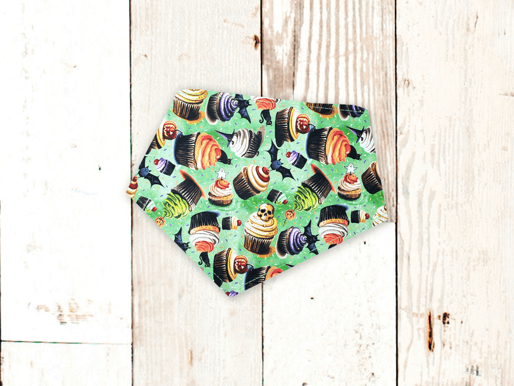 "Halloween Cupcakes" Dog Bandana - American Bark Bliss