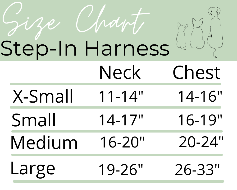 Ever So Sweet Step-in Harness - American Bark Bliss