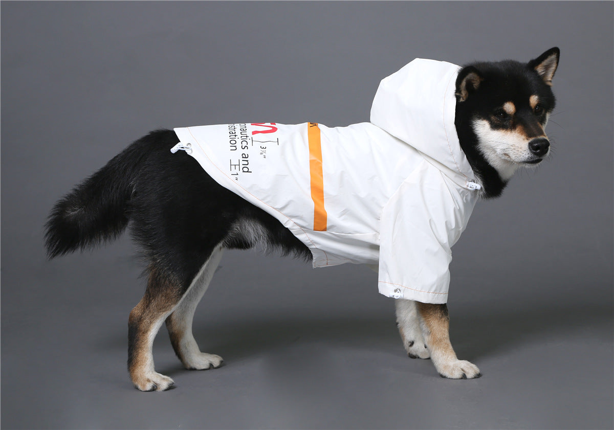 Dog Face Windproof Waterproof Reflective Pet Jacket - American Bark Bliss