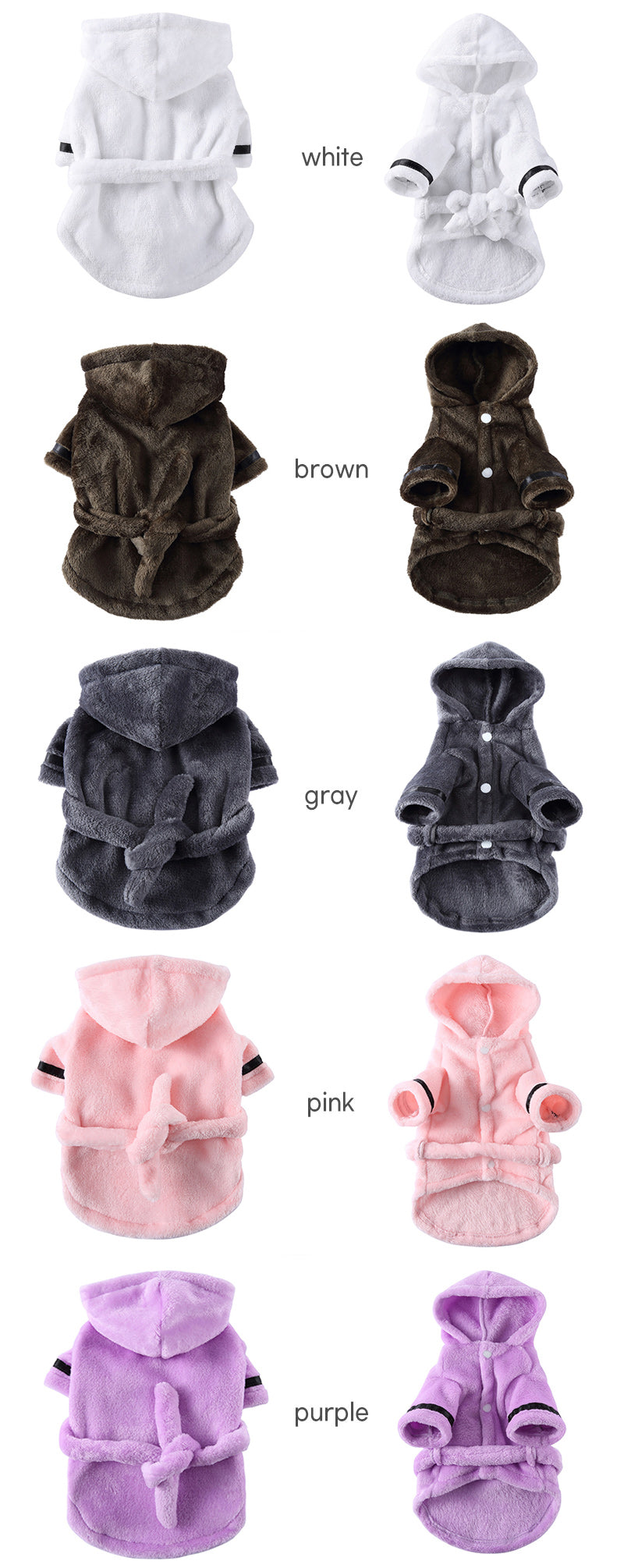 Luxury Soft Pet Dog Bathrobe with Hood - American Bark Bliss