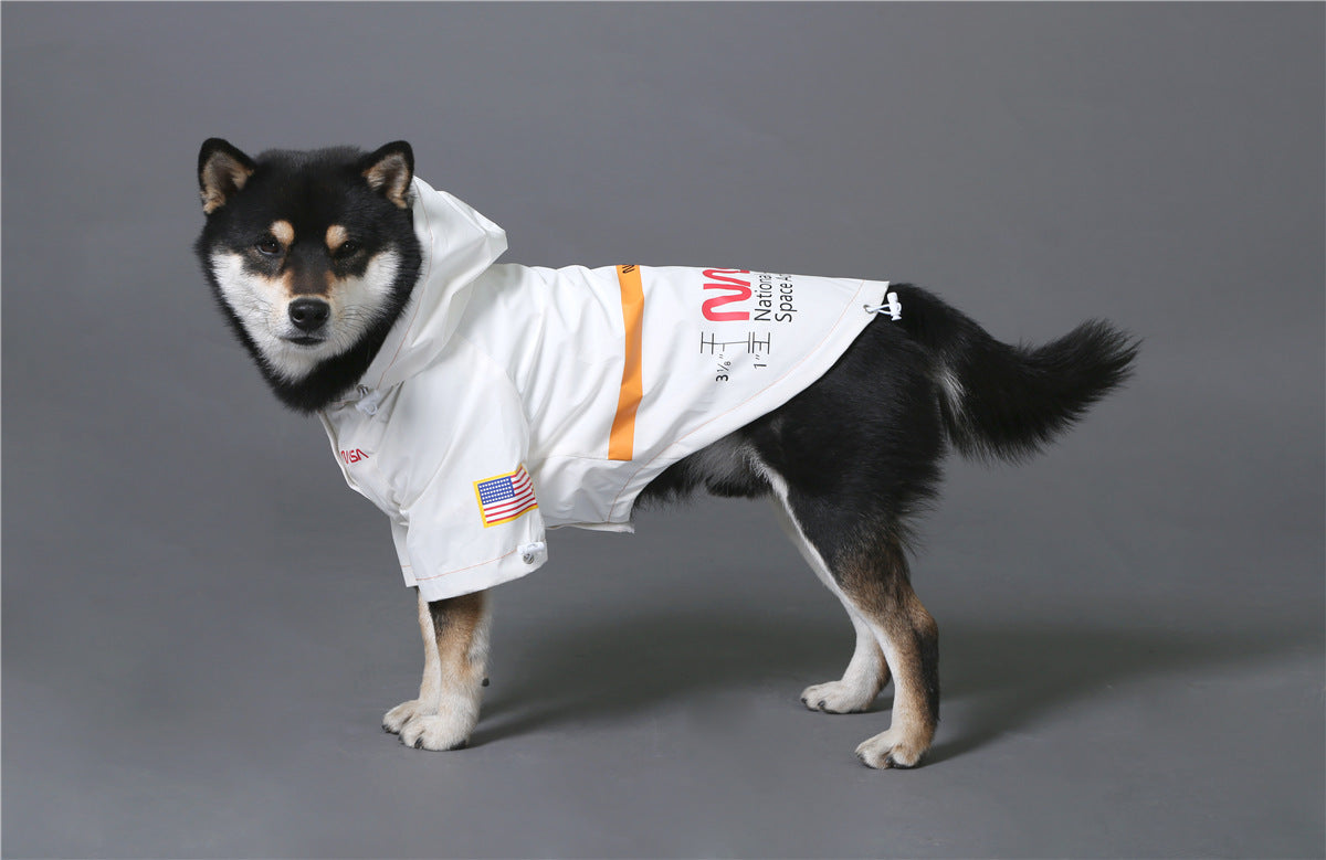 Dog Face Windproof Waterproof Reflective Pet Jacket - American Bark Bliss
