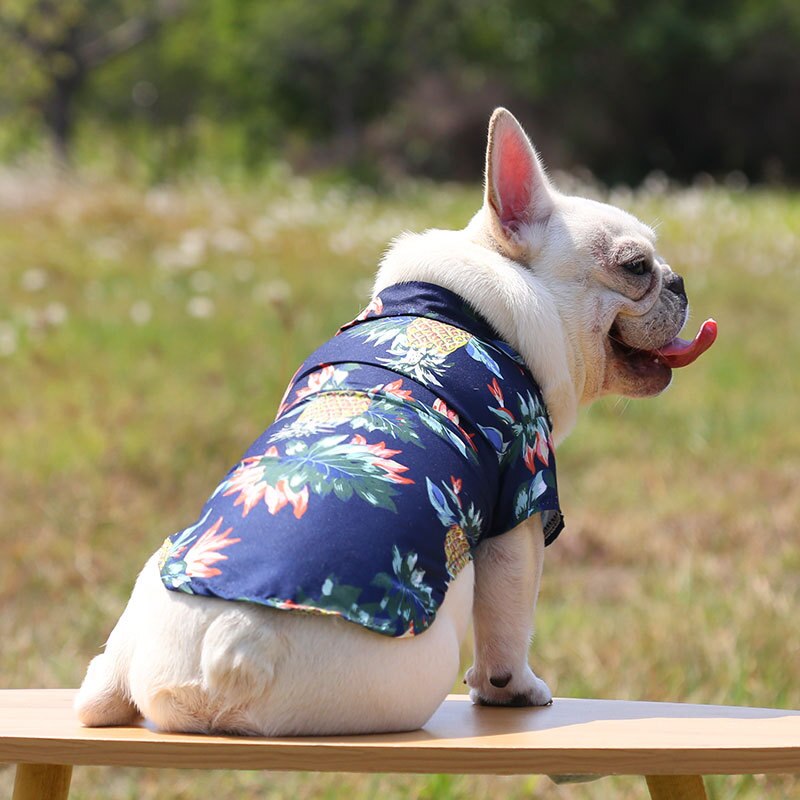 Stylish Hawaiian Dog Shirts for Summer by Furr Baby Gifts