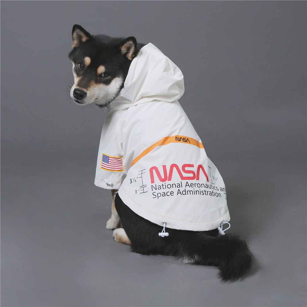Dog Face Windproof Waterproof Reflective Pet Jacket - American Bark Bliss