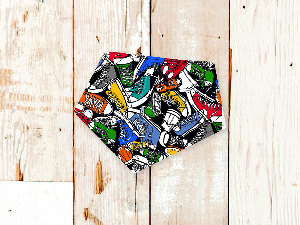 "High Tops" Dog Bandana - American Bark Bliss