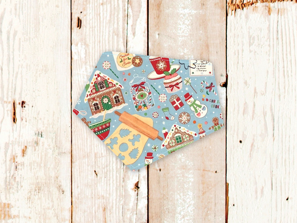 "Holiday Baking" Dog Bandana - American Bark Bliss