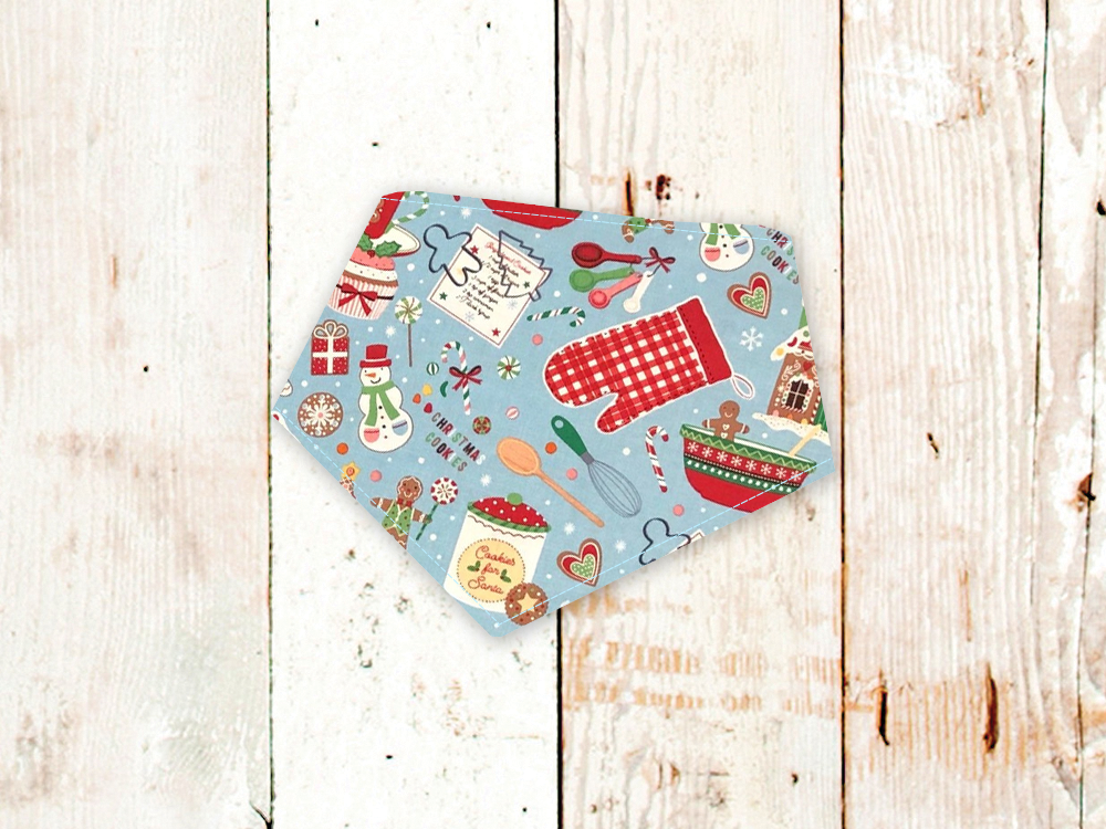 "Holiday Baking" Dog Bandana - American Bark Bliss