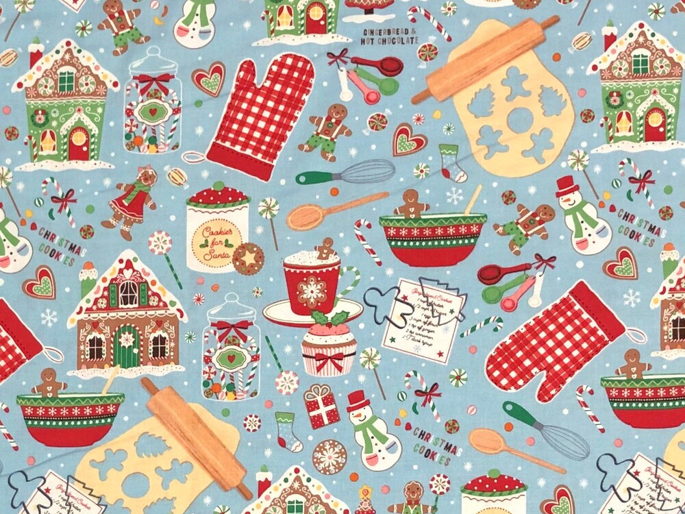 "Holiday Baking" Dog Bandana - American Bark Bliss