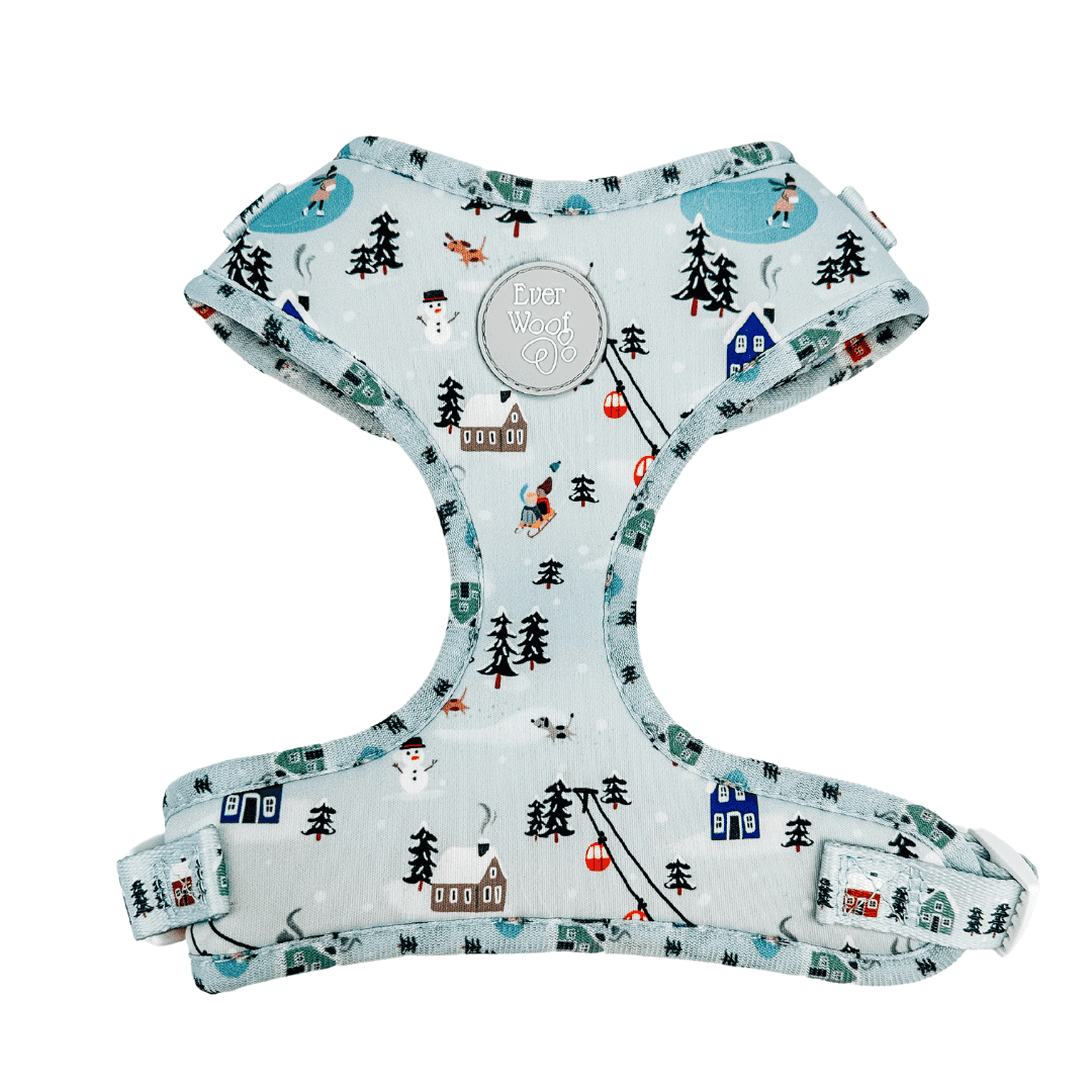 Snowy Slopes Adjustable Harness - American Bark Bliss