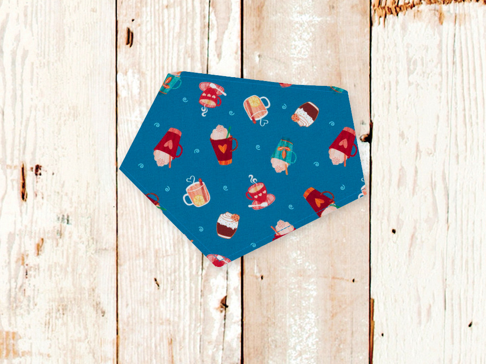 "Hot Cocoa" Dog Bandana - American Bark Bliss