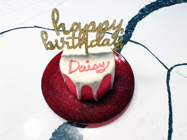 Organic Dog Cake for Birthdays and Gotcha Days - American Bark Bliss