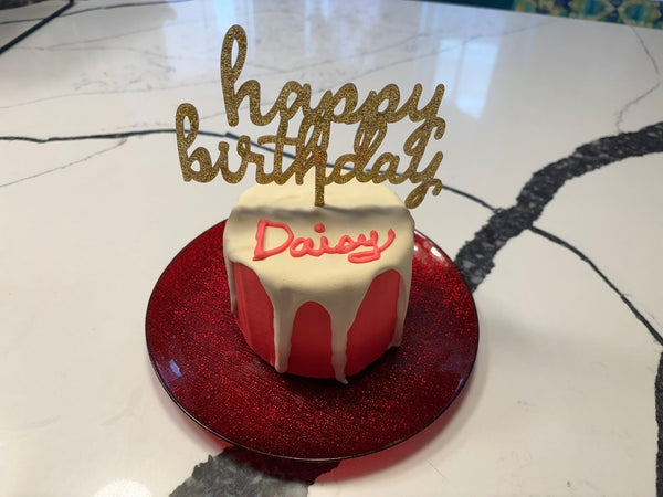 Organic Dog Cake for Birthdays and Gotcha Days - American Bark Bliss
