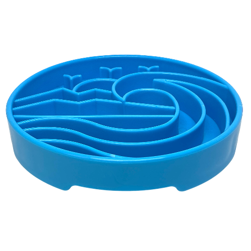 Baja Design eTray - Shallow Slow Feeder Dog Bowl for Enrichment | USA Made - American Bark Bliss
