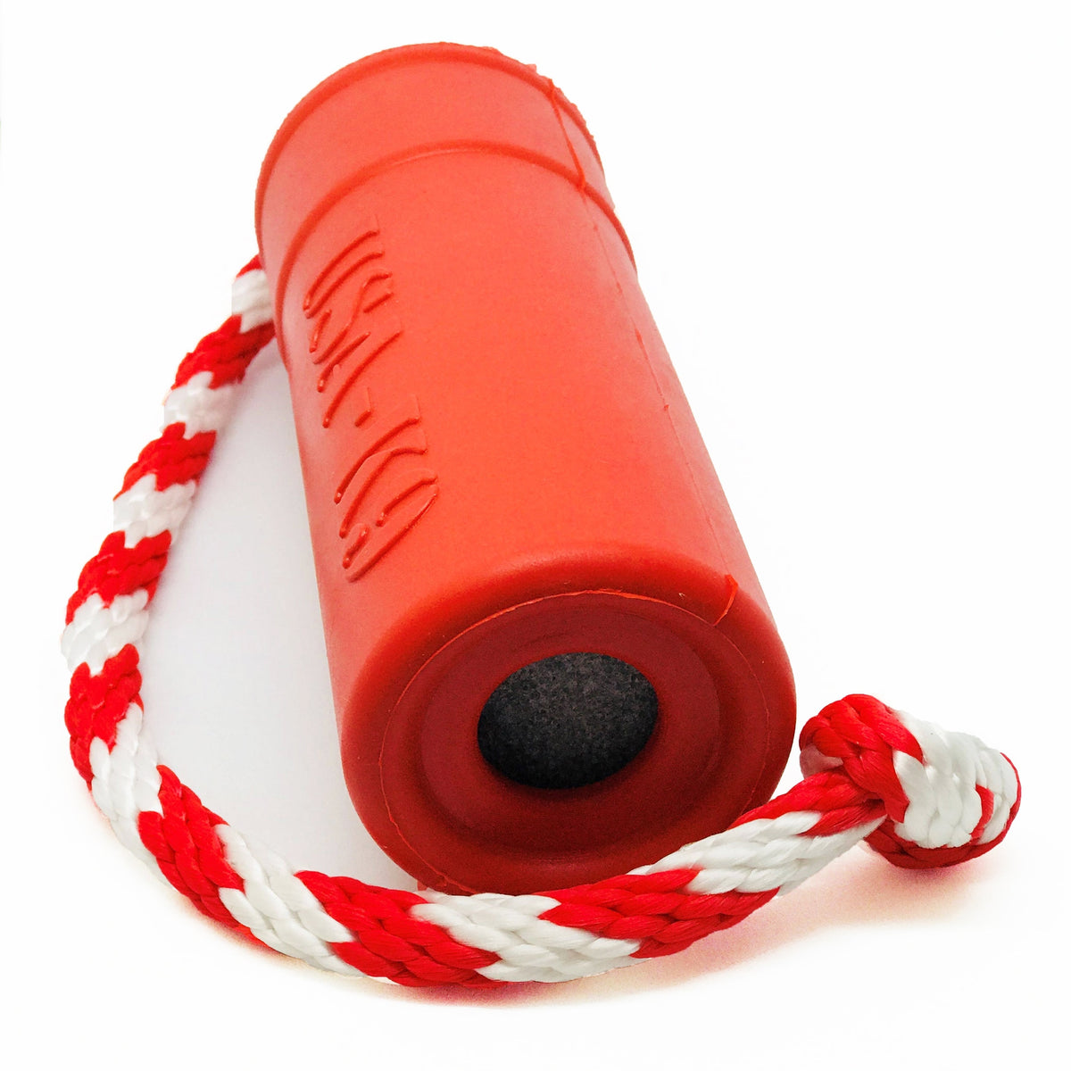 USA-K9 Firecracker Durable Rubber Floating Training Dummy - Large - Red - American Bark Bliss