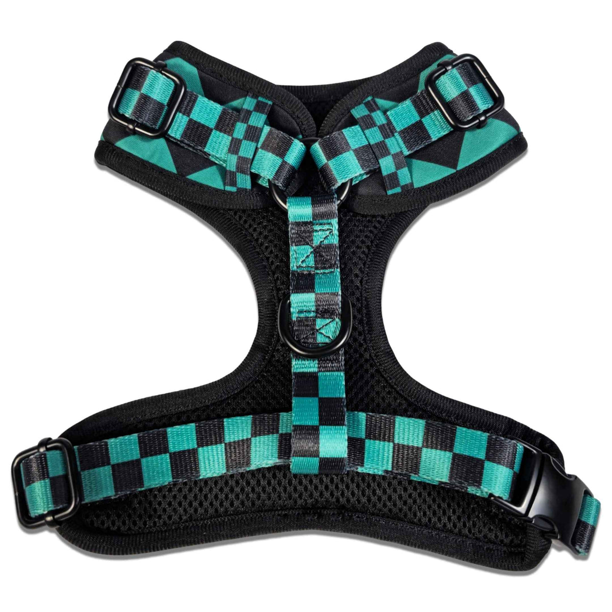 Ichimatsu Checker Harness - American Bark Bliss