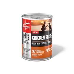 Orijen Chicken Pate with Liver Grain Free Wet Dog Food (12.8oz) - American Bark Bliss