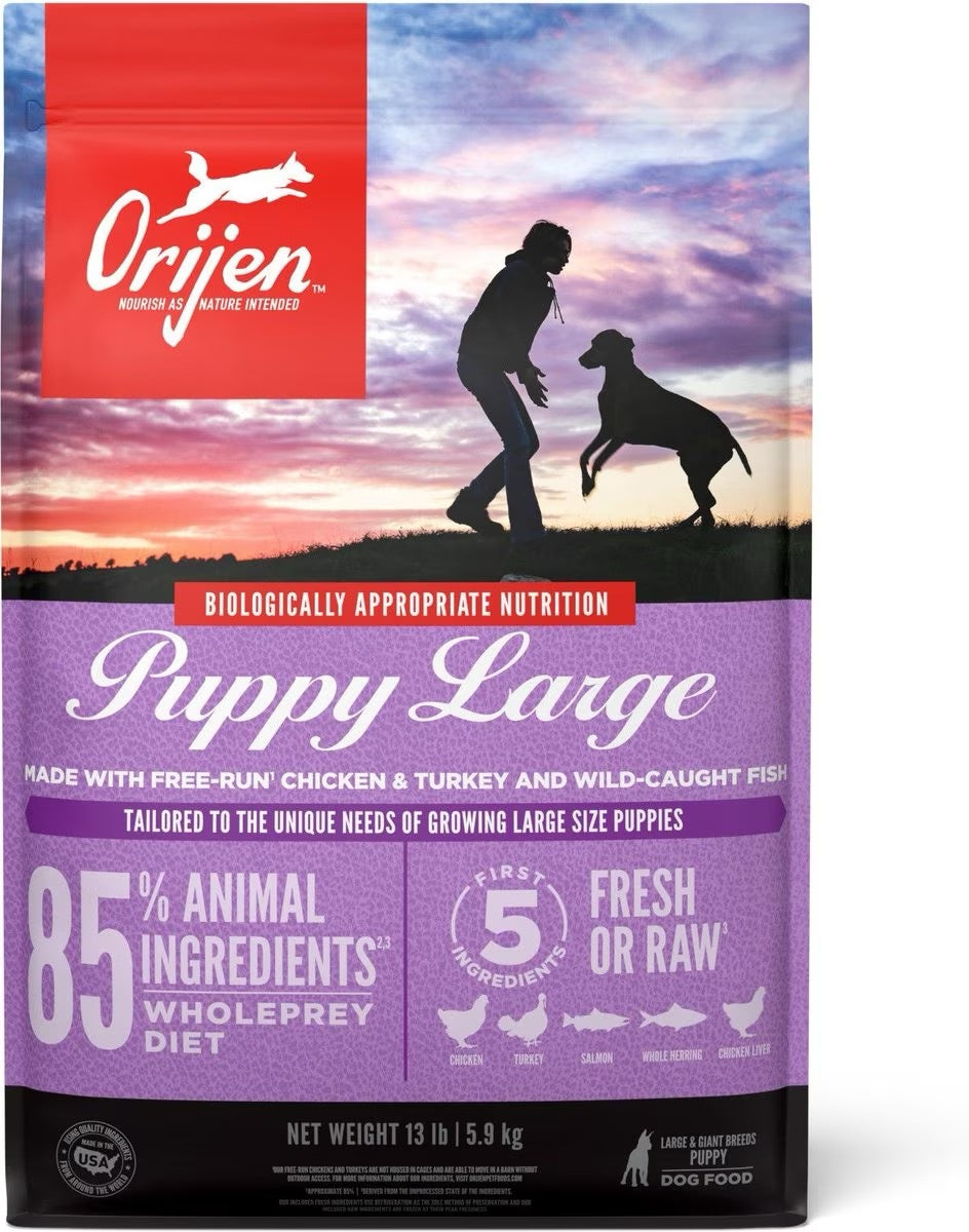 Orijen Large Breed Puppy Dry Dog Food - American Bark Bliss