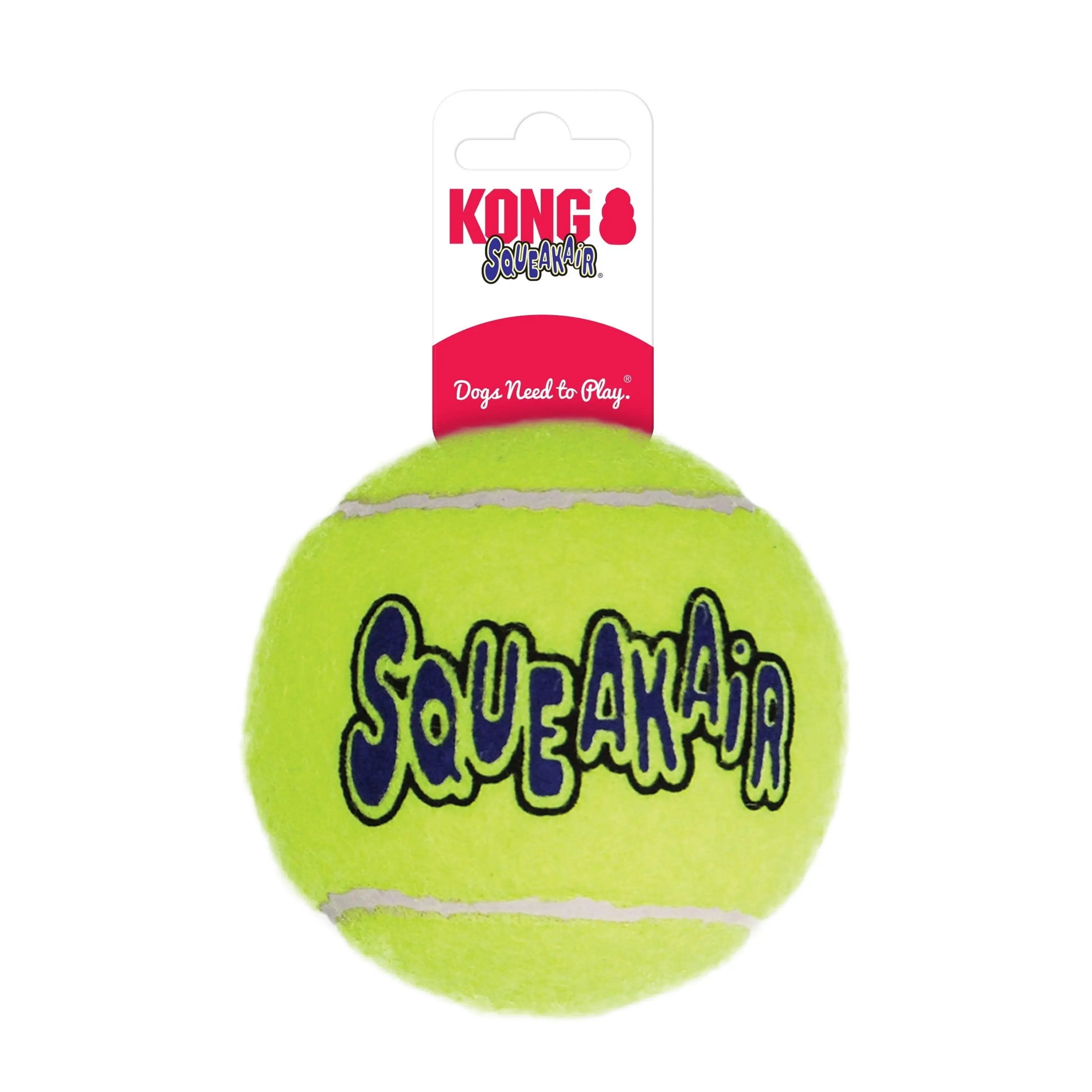 XL Squeakair Ball Dog Toy - Durable Fetch Play - American Bark Bliss
