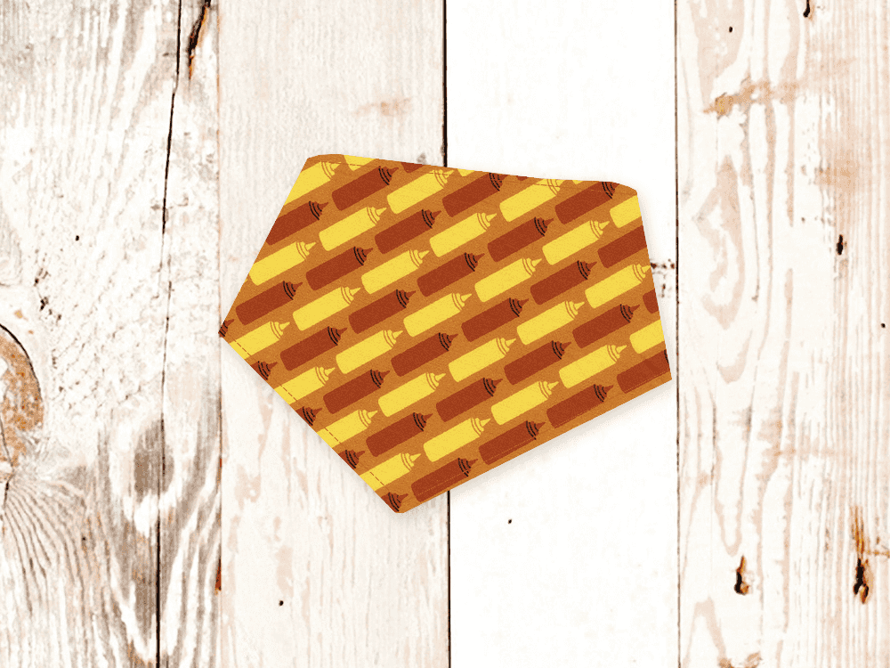 "Ketchup & Mustard" Dog Bandana - American Bark Bliss