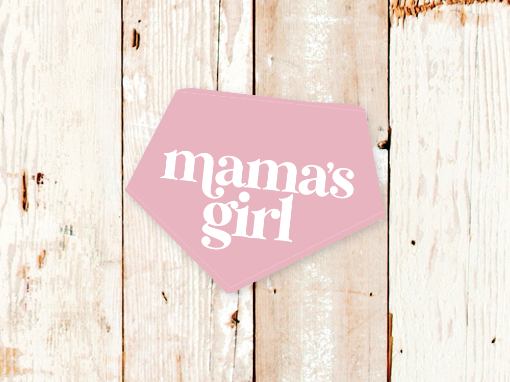 "Mama's Girl" Dog Bandana - American Bark Bliss