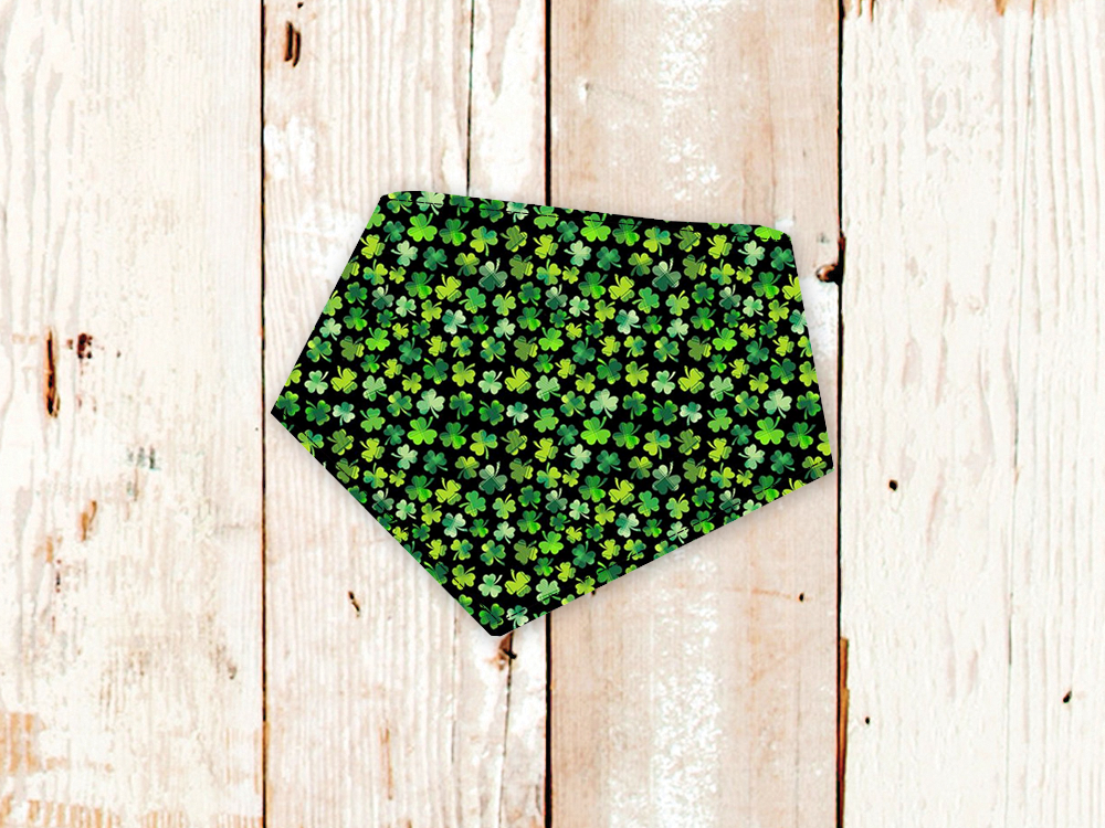 "Mini Clovers" Dog Bandana - American Bark Bliss