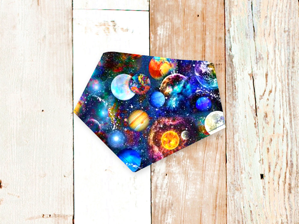 "Outer Space" Dog Bandana - American Bark Bliss