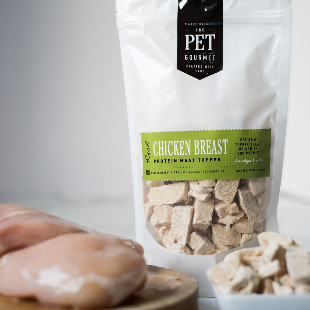 Freeze Dried Chicken Breast Dog Treats - American Bark Bliss