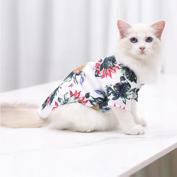 Stylish Hawaiian Dog Shirts for Summer by Furr Baby Gifts
