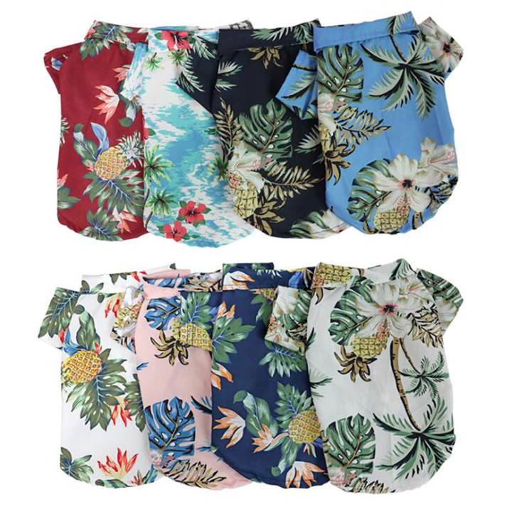 Stylish Hawaiian Dog Shirts for Summer - American Bark Bliss
