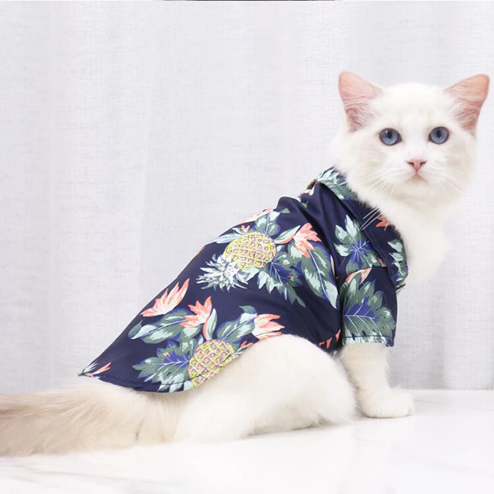 Stylish Hawaiian Dog Shirts for Summer by Furr Baby Gifts