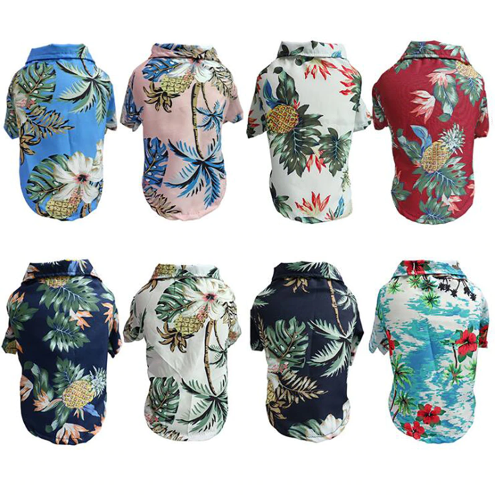 Stylish Hawaiian Dog Shirts for Summer - American Bark Bliss