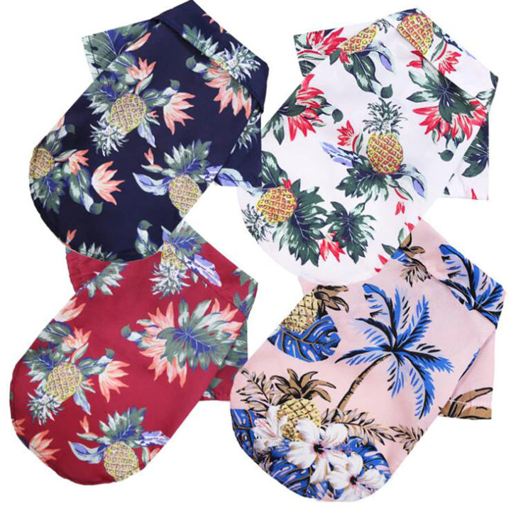 Stylish Hawaiian Dog Shirts for Summer - American Bark Bliss