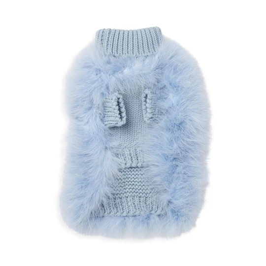 Luxury Feathered Pet Sweater - American Bark Bliss