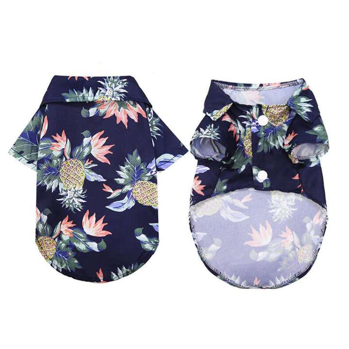Stylish Hawaiian Dog Shirts for Summer by Furr Baby Gifts